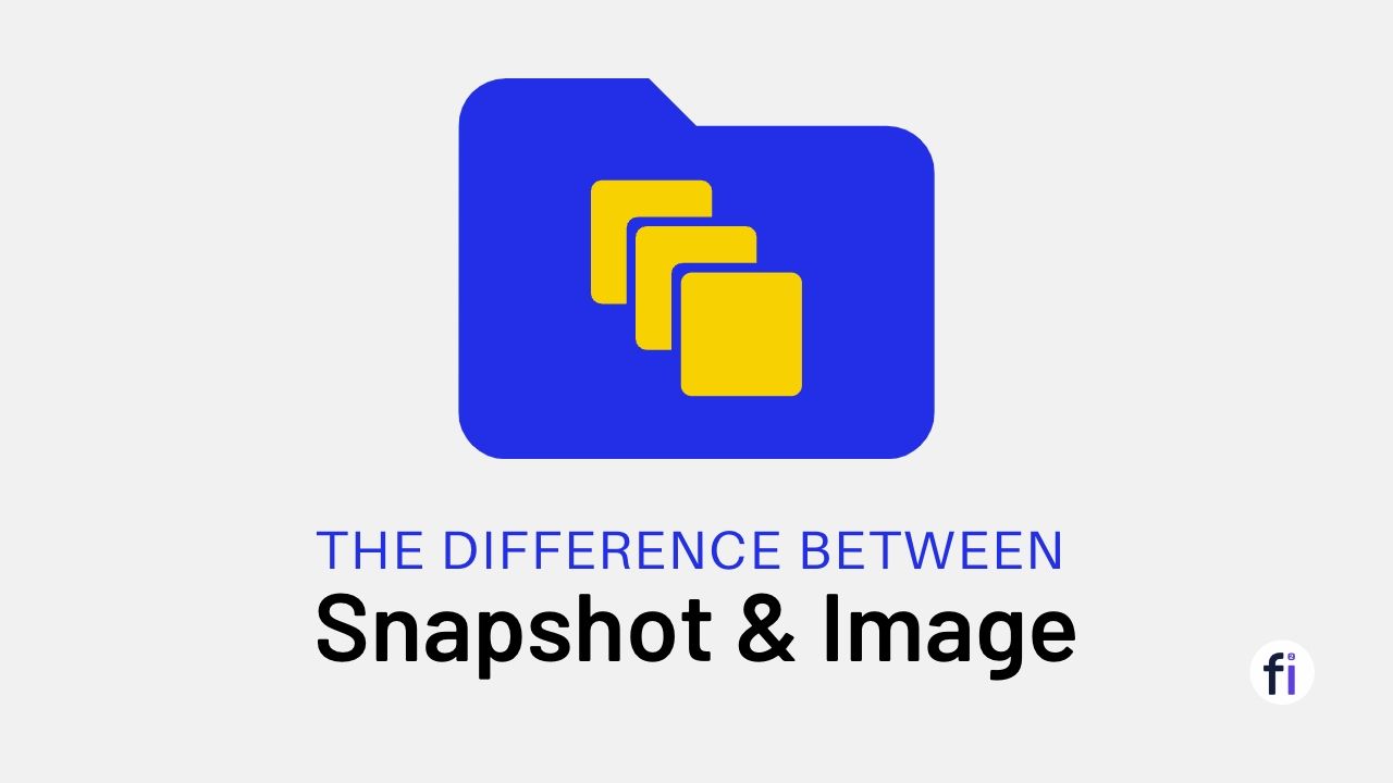 What is the Difference Between Snapshot & Image in AWS EC2?